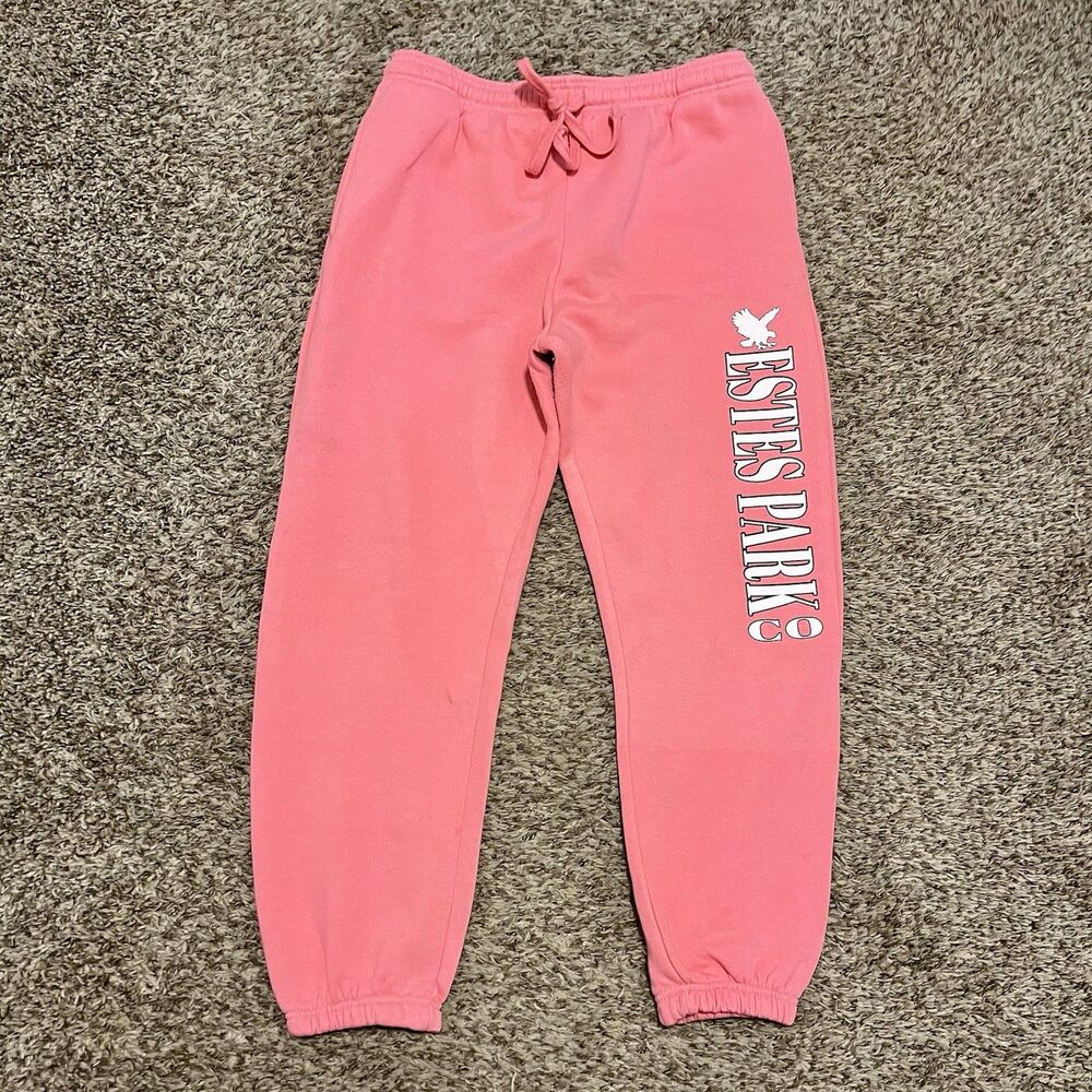 Women’s Relaxx Estes Park Jogger Sweatpants With Pockets Pink Size Large